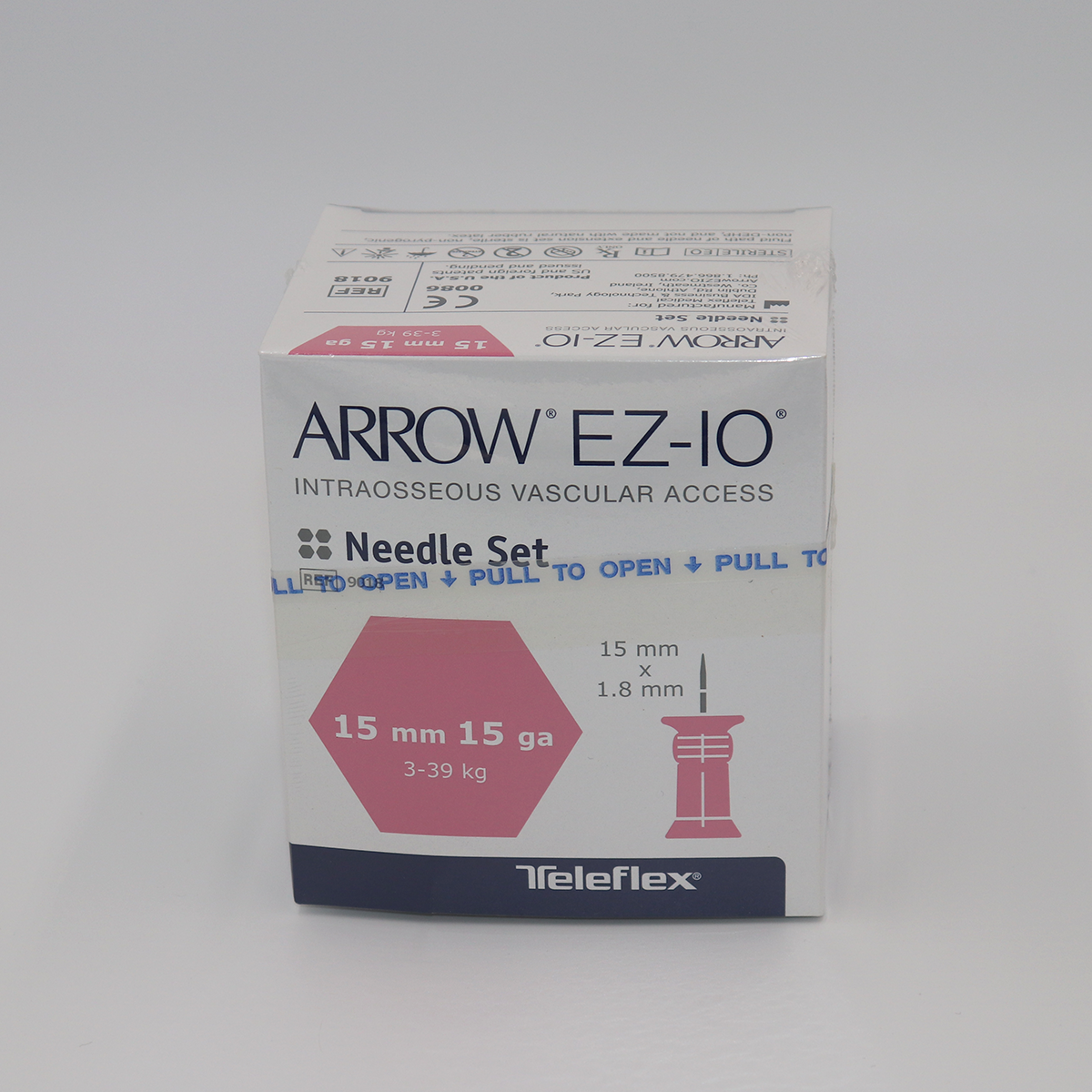 Arrow® EZ-IO® Needle Set - 15 mm | Intraosseous Access | Emergency ...