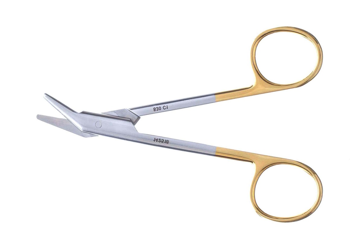 Wire Angular Scissors 4 7/8