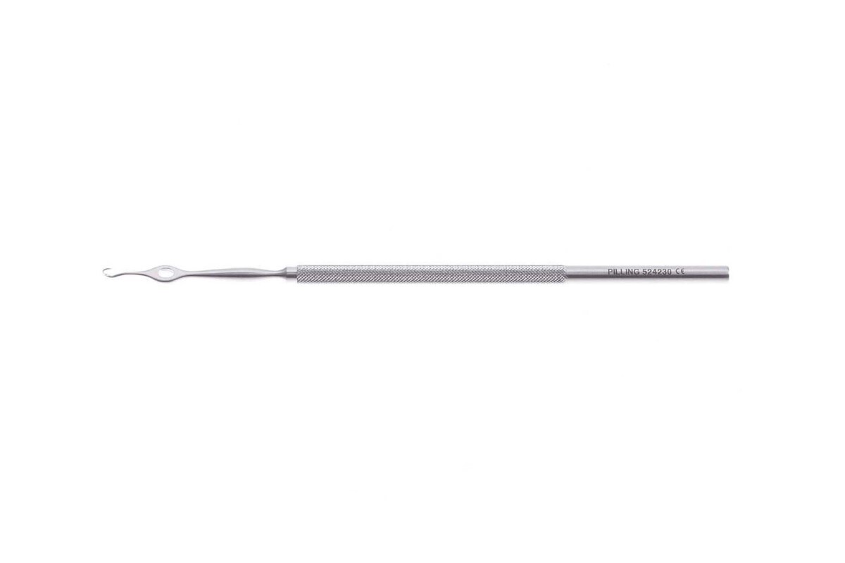 Schnitman Sharp Skin Hook With Eye | General | Surgical Instruments ...