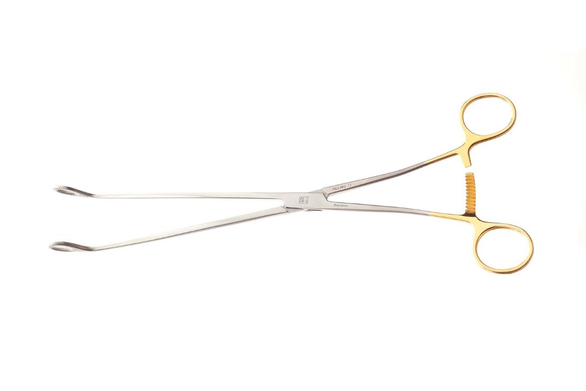 Kaiser-Pilling® Long Jaw Ring Forceps 12 1/4