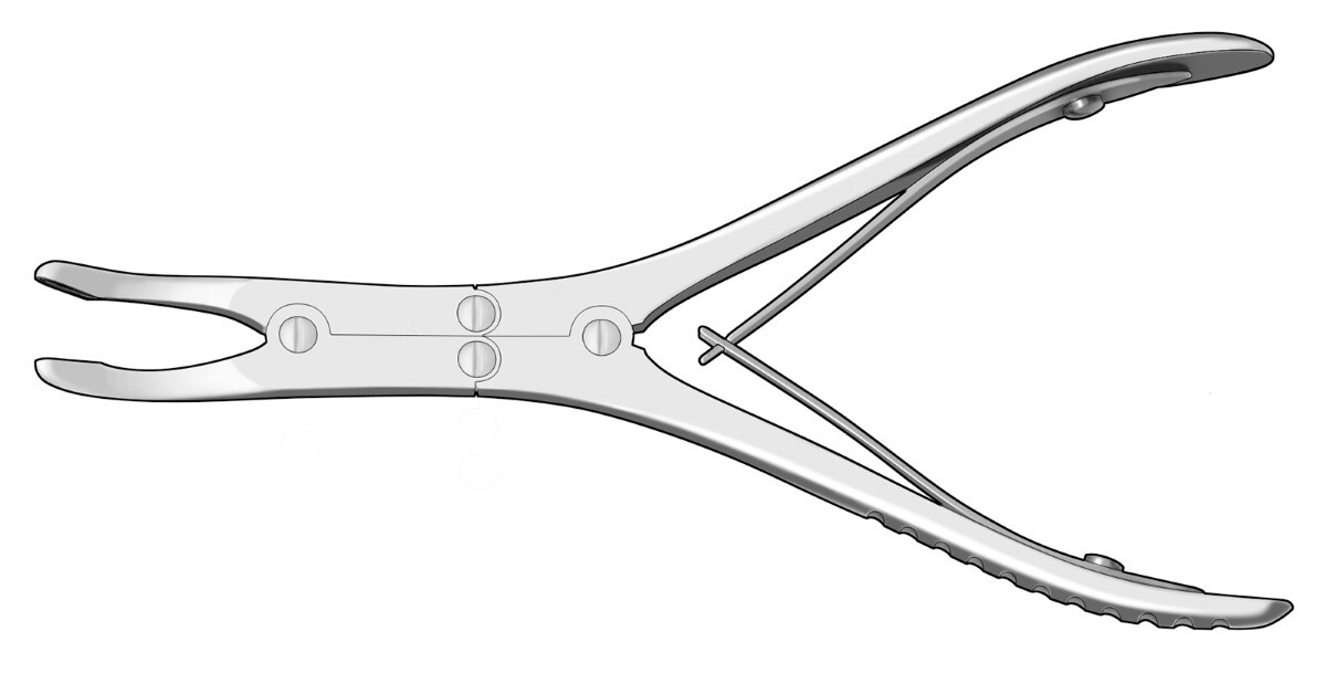 Kleinert-Kutz Synovectomy Rongeurs 6 1/8