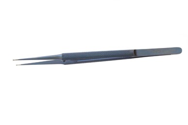 Micro Titanium Diama-Grip Tying Forceps, Ring Tip