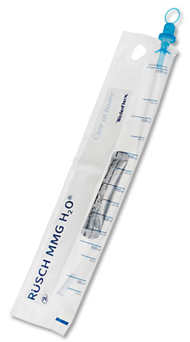 Rüsch™ MMG H2O™ Hydrophilic Intermittent Catheter Closed System - 16 Fr ...