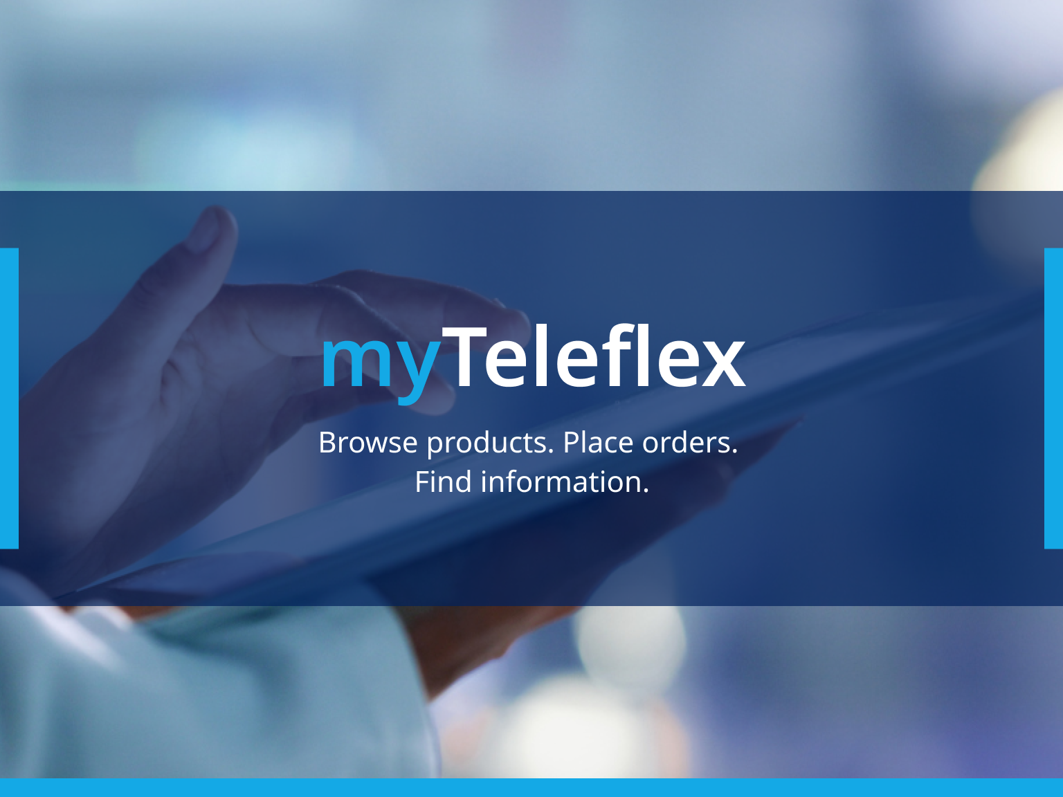 us.myteleflex.com | Order Teleflex products online.