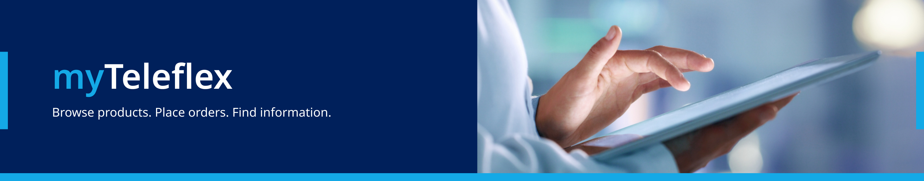 us.myteleflex.com | Order Teleflex products online.